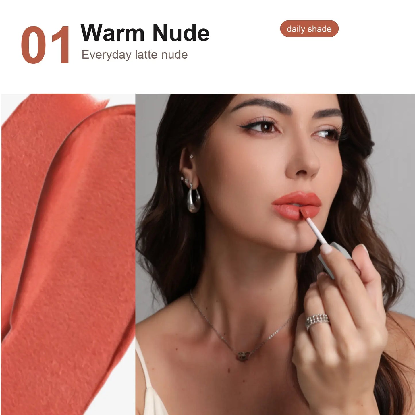 Soothe Kiss Soft Matte Lip Cream - 2-In-1 Long-Lasting Velvet Liquid Cosmetic, Lightweight Smooth Lip & Cheek Blush with Cheek Highlighter, for Adults & All Skin Types (Summer Vibes)