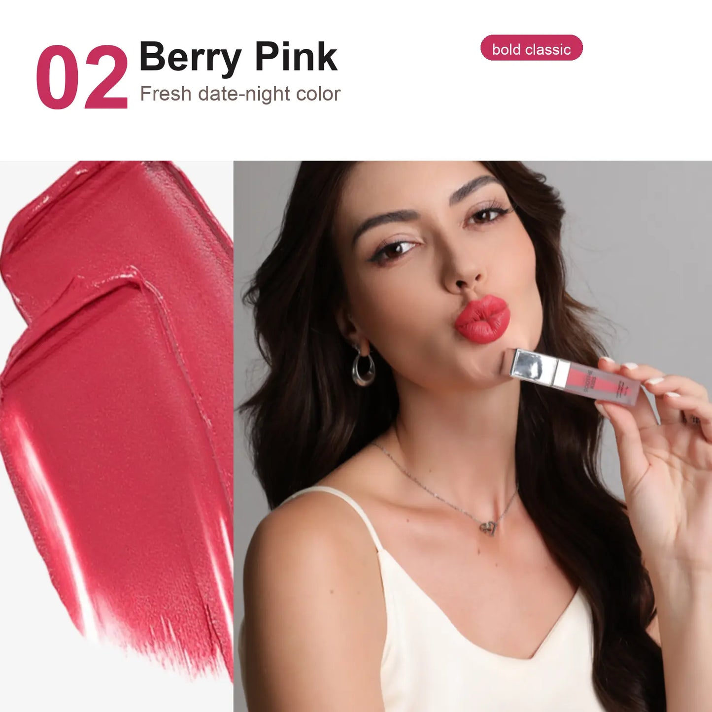 Soothe Kiss Soft Matte Lip Cream - 2-In-1 Long-Lasting Velvet Liquid Cosmetic, Lightweight Smooth Lip & Cheek Blush with Cheek Highlighter, for Adults & All Skin Types (Summer Vibes)