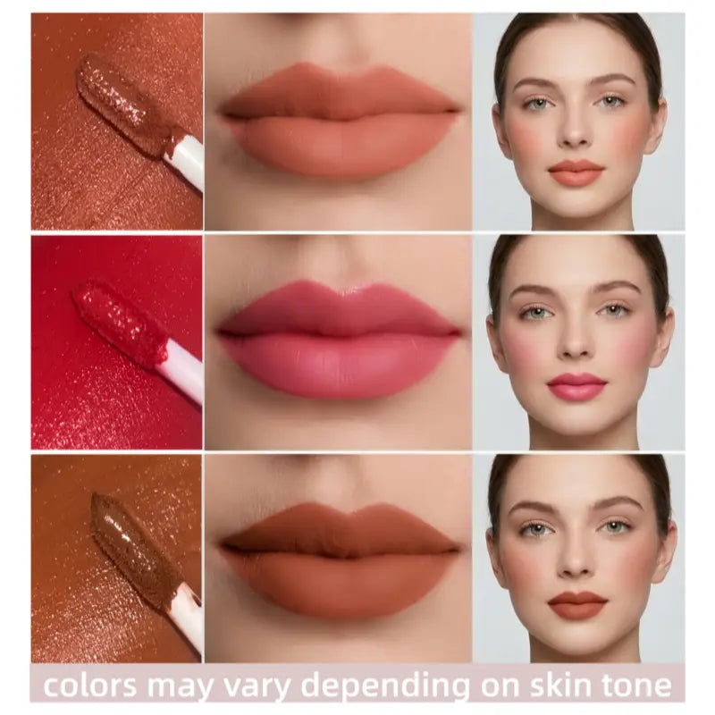 Soothe Kiss Soft Matte Lip Cream - 2-In-1 Long-Lasting Velvet Liquid Cosmetic, Lightweight Smooth Lip & Cheek Blush with Cheek Highlighter, for Adults & All Skin Types (Summer Vibes)